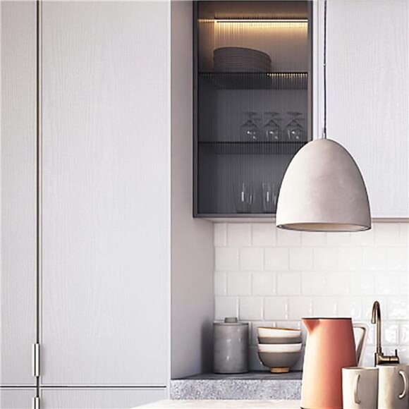 White Wood Grain Wallpaper White Peel and Stick Wallpaper Wood Contact Paper - Picture 6 of 7